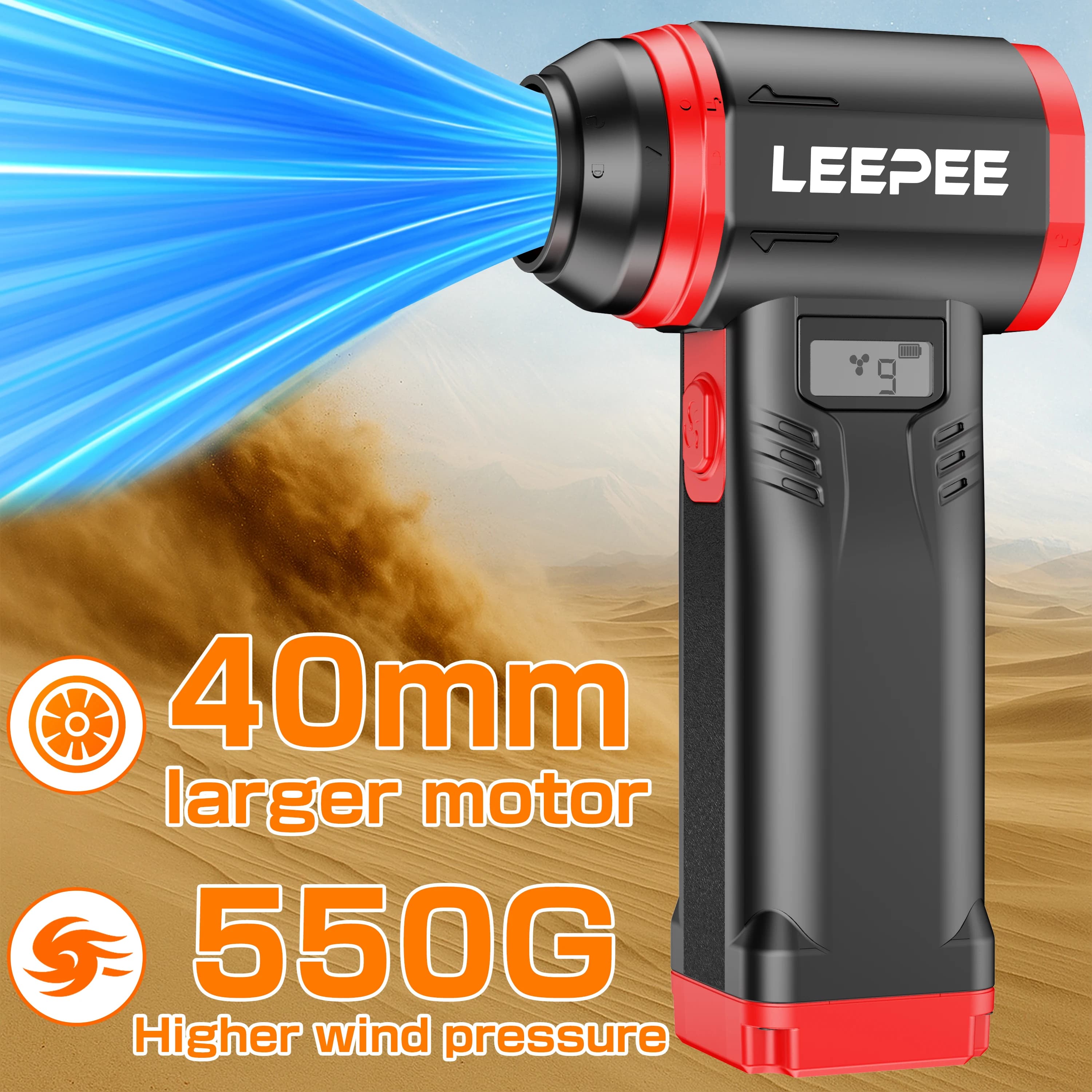 Per auto camper camion rimorchio SUV asciugacapelli wireless potente ventilatore a getto d'aria ventilatore violento strumenti di pulizia ventilatore turbo portatile