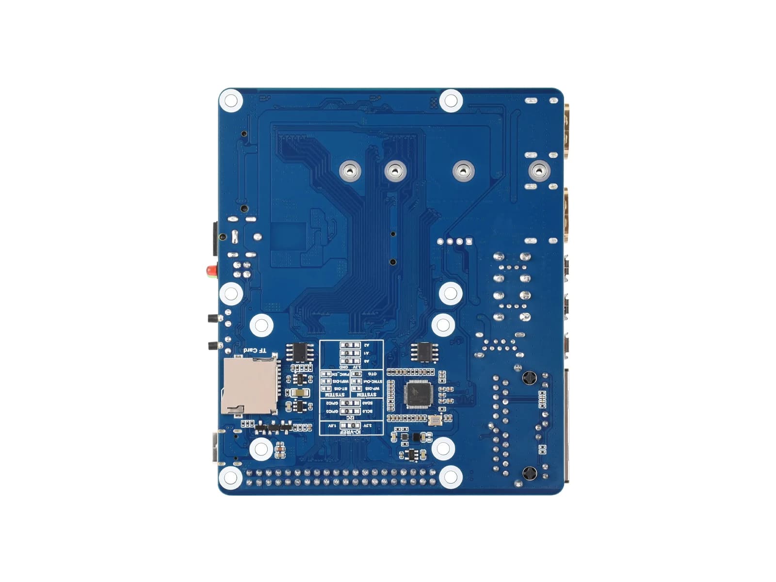 Scheda LAN doppia Raspberry Pi CM5: Ethernet 2,5G+1G, doppio HDMI/MIPI 4K, USB 3.2, NVMe, GPIO a 40 pin, ampia tensione 7-36 V