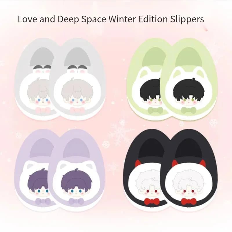 Pantofole Love And Deep Y2k Space Xavier Rafaye Zayne Sylus Cotton Lovers Borsa invernale robusta Pantofole calde in peluche Regali di compleanno