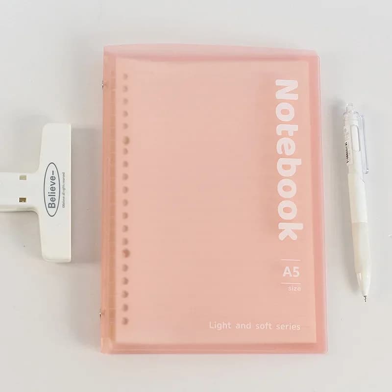 30 fogli A5 B5 staccabile alto valore estetico semplice gradiente studente Notebook penna pianificatore di carta Soft Week Planner