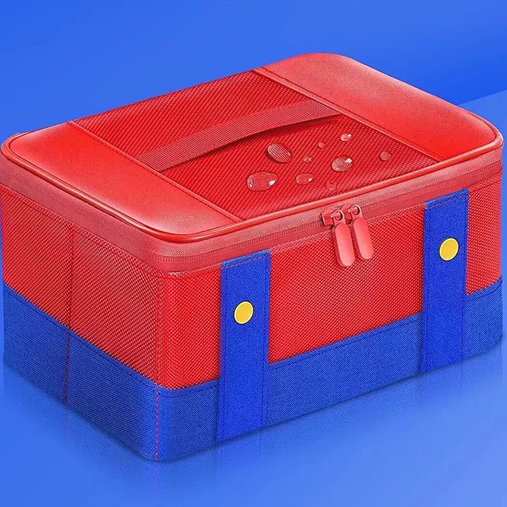 Borsa da viaggio Custodia da viaggio antiurto Borsa da viaggio impermeabile antigraffio per accessori da gioco OLED NS Switch/Switch