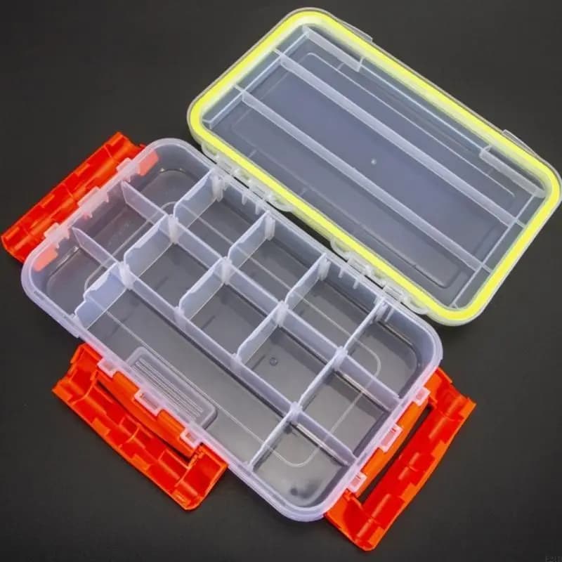 Fishing Tackle Box Waterproof Fishing Baits Storage Trags Tackle Organizers Box