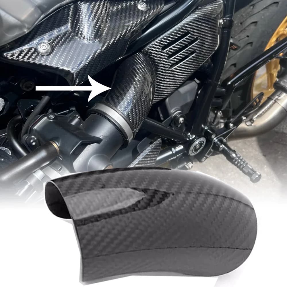 Protezione della carenatura della copertura della presa d'aria del motociclo per BMW R Nine T ninet Scrambler Pure Racer Urban R9T RNINET accessori in fibra di carbonio