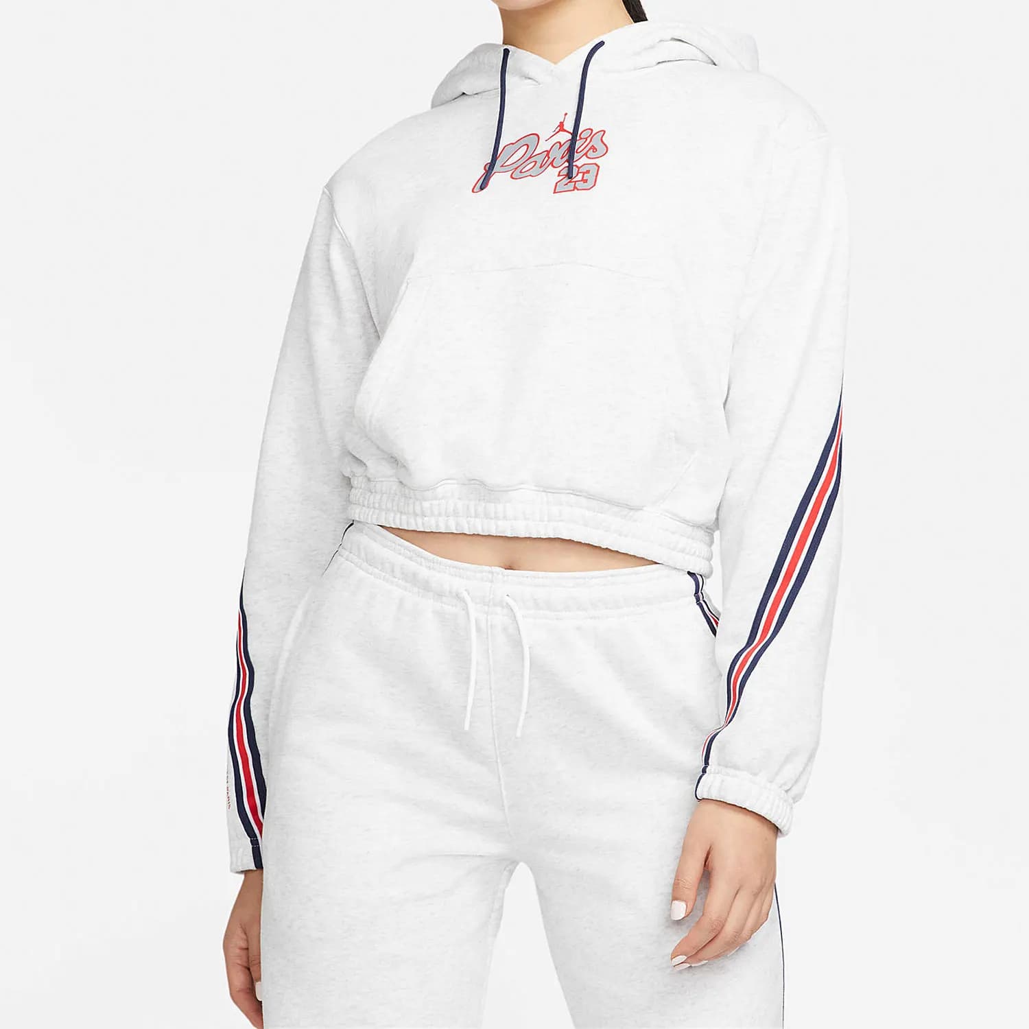 Felpa con cappuccio in maglia da donna Nike Authentic Jordan, felpa sportiva casual con cappuccio DM4978-051