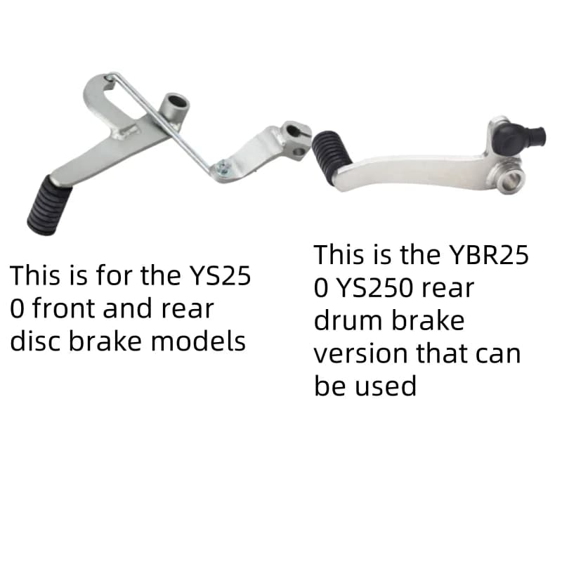 Pedale cambio leva cambio moto per Yamaha Ybr250 Fzer250 Ys250