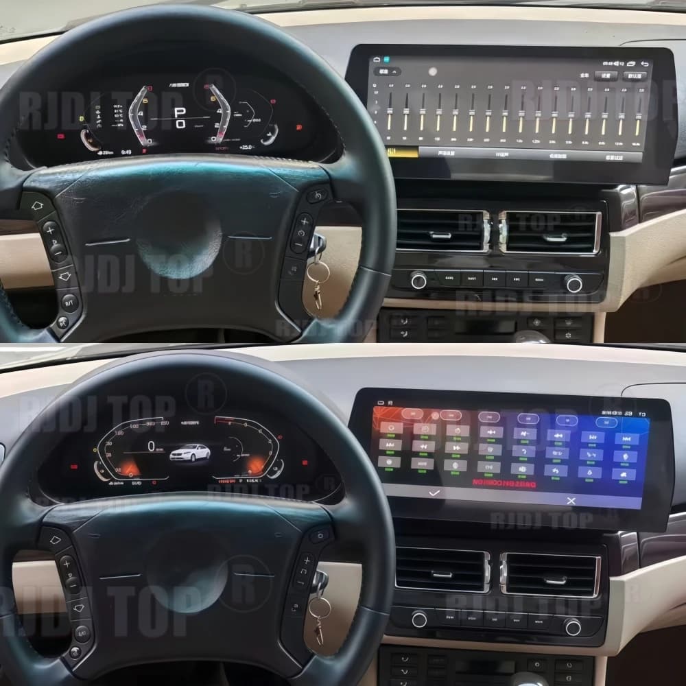 For BMW 3 Series E46 M3 1998-2006 Car LCD Dashboard Digital Cluster Cockpit Instrument Speedometer Multifunctional Headunit