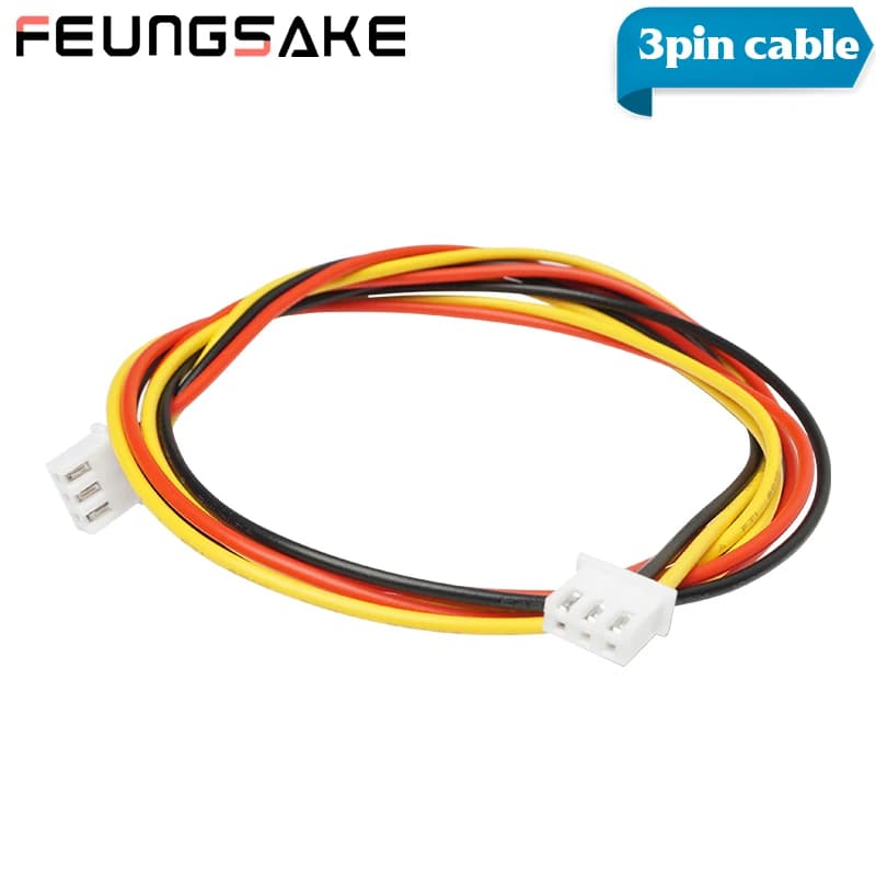 Cavo del modulo laser 3pin 0,6 m 0,8 m Cavo laser Scheda di controllo 2.54XH Connettore Spina Macchina per incidere a filo