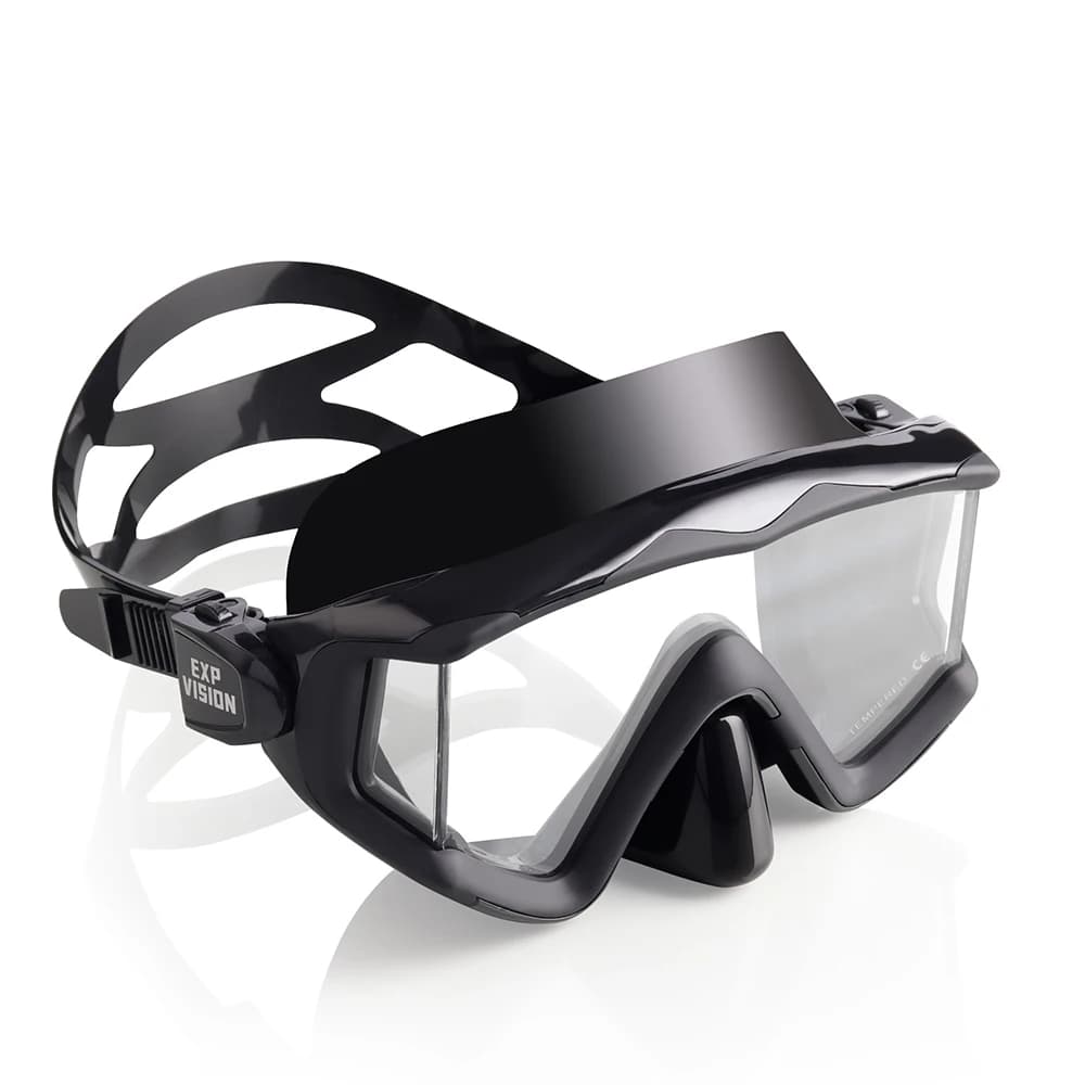 EXP VISION 3 Windows Wide View Scuba Diving Mask for Snorkeling and Diving, Snorkeling mask for adult swim glasses for men and women