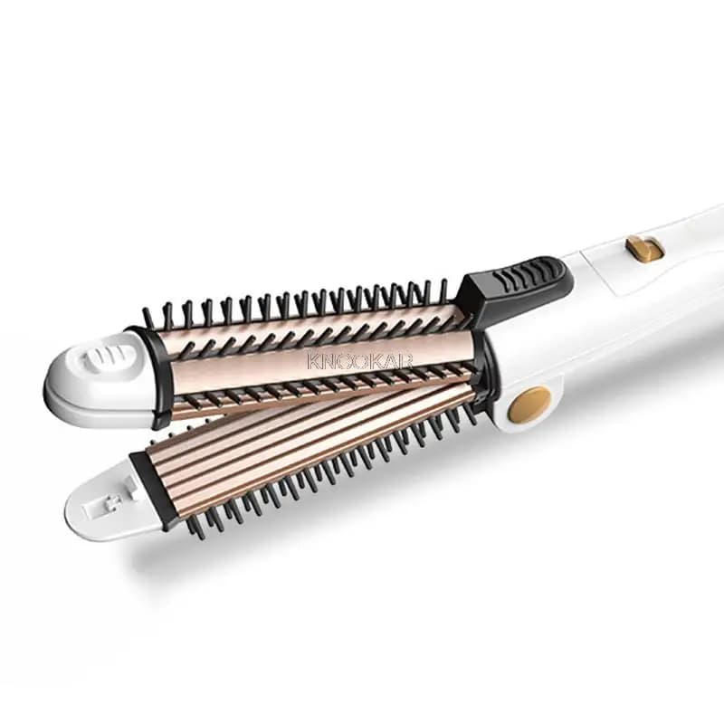 Ferro arricciacapelli elettrico multiuso e stiratura dei capelli senza lesioni stecca stiratura asse da stiro mini mais caldo