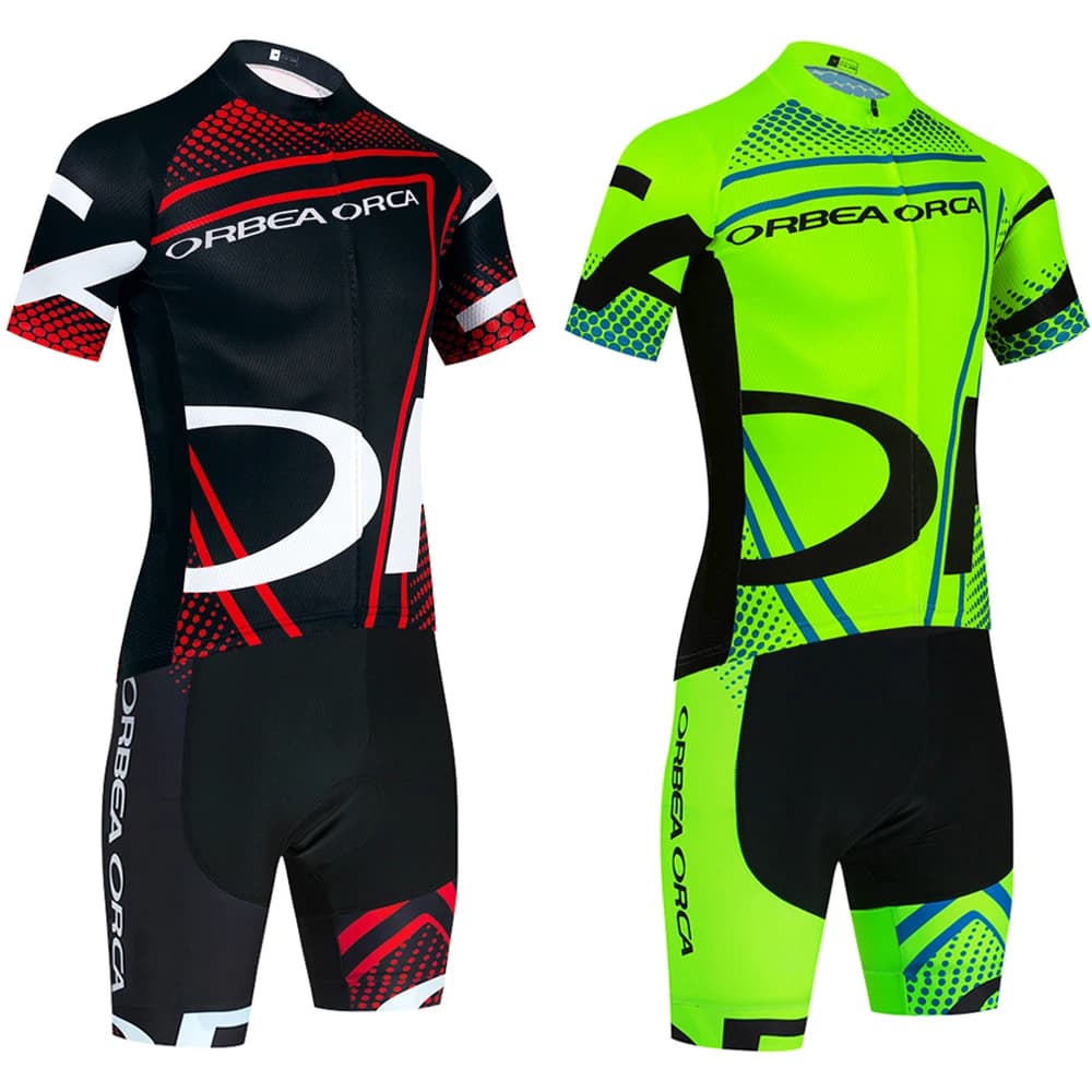 2024 ORBEA ORCA Cycling Team Jersey Pro Bike Jersey Shorts Set Ropa Men's Cycling Summer Road Riding Maillot Jersey Pants