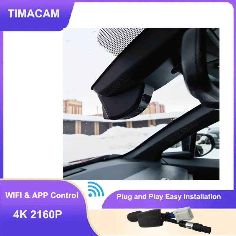 4K 2160P Wifi Front and Rear Car DVR For Toyota Rav4 LE XLE XA50 Wildlander Camry Highlander CHR Sienna Corolla IZOA Alphard DVR