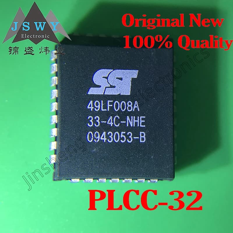 (2/10 pezzi) SST49LF008A-33-4C-NHE SST49LF008A PLCC32 Il chip di memoria flash da 8 MB viene spedito velocemente!