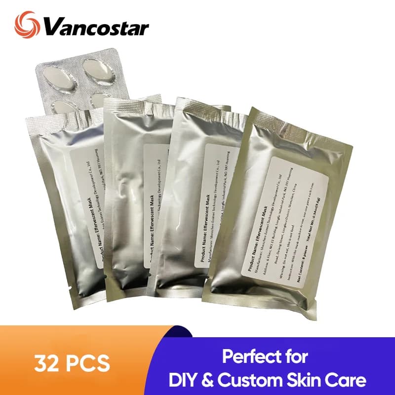 32PC Mask for face Machine Collagen Capsules for full automation FAI DA TE Fruit Vegetables Face Care Mask Maker Beauty Capsules Tablet