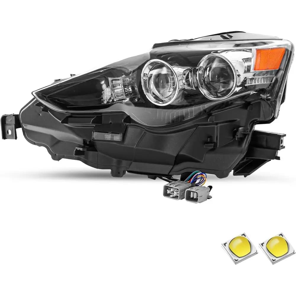 Gruppo Fari a LED Compatibile con Lexus IS350 2014-2016, IS250 2014-2015, IS200t 2016, IS300, Sostituzione Faro Sinistro Lato Guidatore