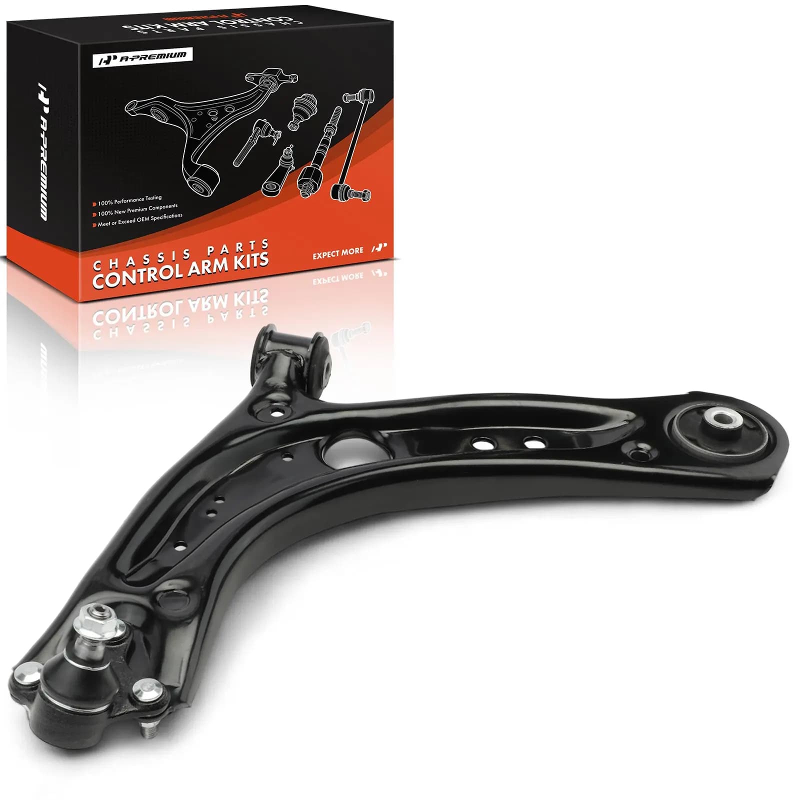 A-Premium Front Left Lower Control Arm & Ball Joint Assembly for Audi A3 A3 Quattro S3 2015-2016 Volkswagen e-Golf 2015-2019