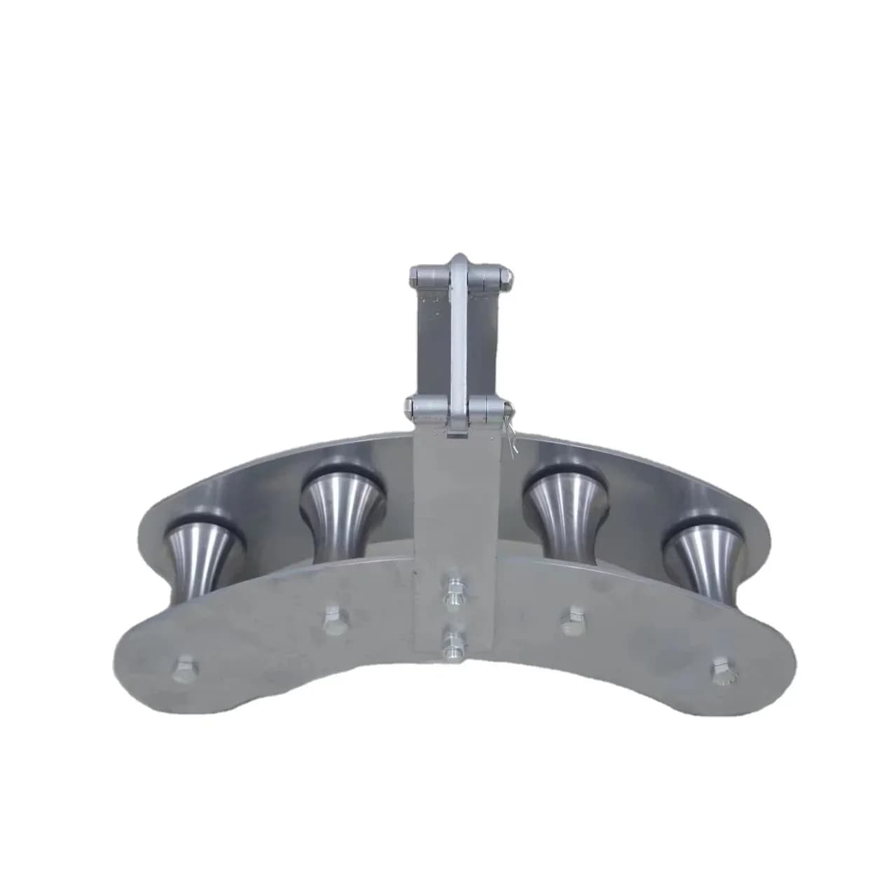 Three Hole Electric Pulley with Steel Wheel, Cable Shoe Pulley, Nylon Corner Pulley, Heavy Duty Cable Pulley, Flat Belt Pulley