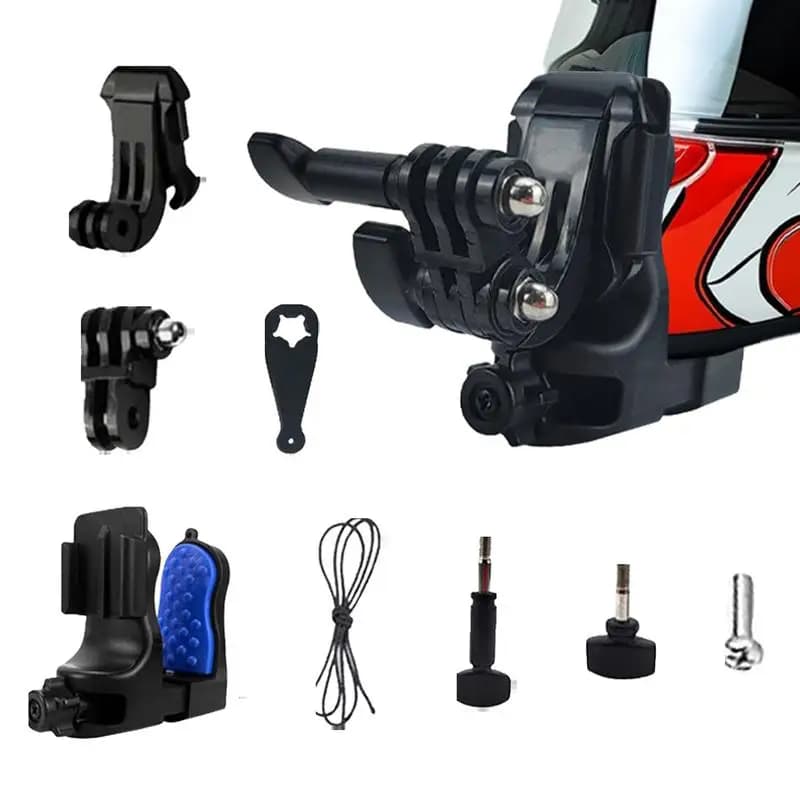 Supporto per mentoniera per caschi da moto Insta360, supporto per action camera da casco, supporto per mentoniera per caschi da moto per Dirt Bike