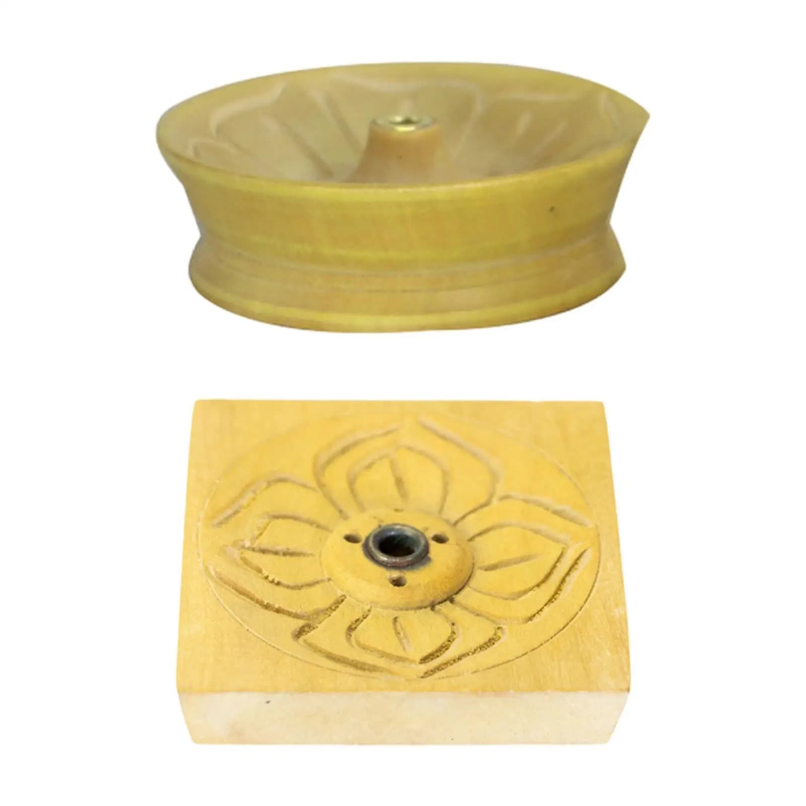 Incense Holder Burning Incense Holder Ornament Lotus Incense Burner Plate for Meditation Desktop Fireplace Hotel Spring Festival