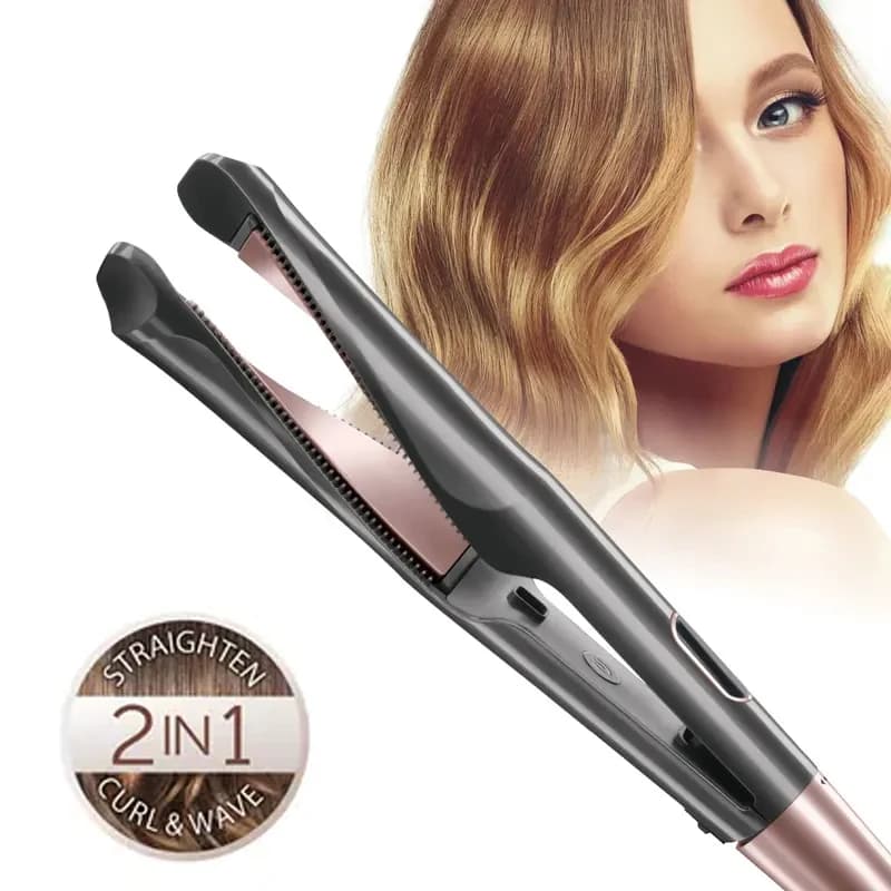 Home Use New Three Barrel Ceramic Ionic Big Wave Curler Automatic LCD Curling Iron with Triple Barrel Hair Waver Hair Curler