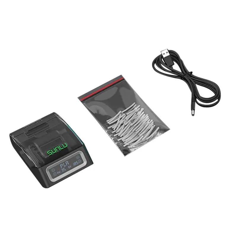 Connettore per Filamenti SUNLU a Riscaldamento Rapido per Stampanti 3D, Compatibile con PLA, PETG, TPU, ABS, PA, Filamenti da 1,75 mm