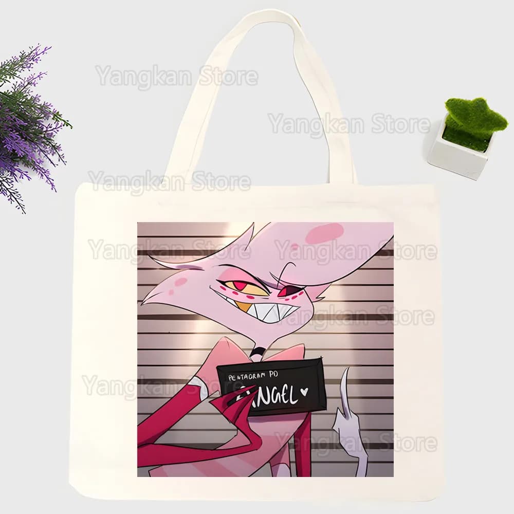 Angel Anthony Borse da donna Borse da shopping in tela Borsa da shopping riutilizzabile Eco pieghevole