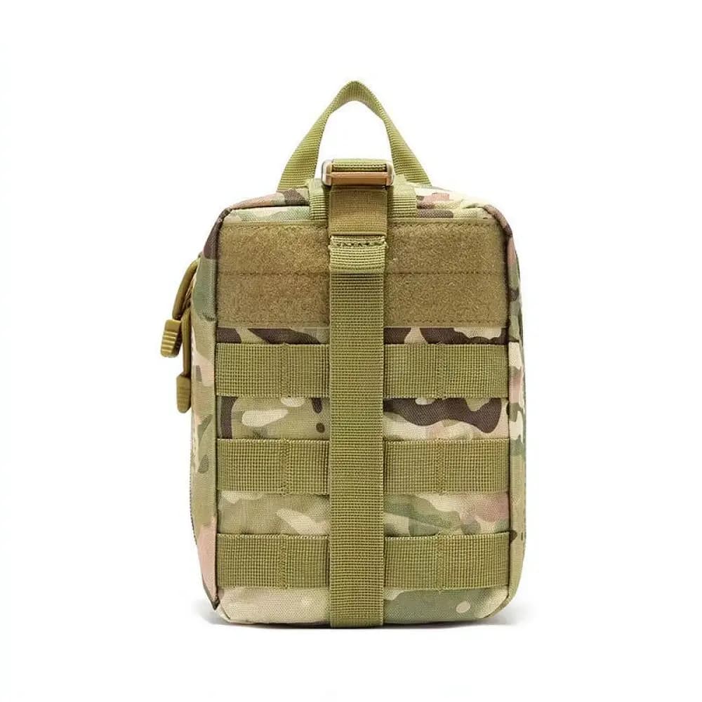 Molle Tactical Medical Pouch Outdoor Sport Emergency Kit Waterproof Oxford Storage Accessory Utility Bag