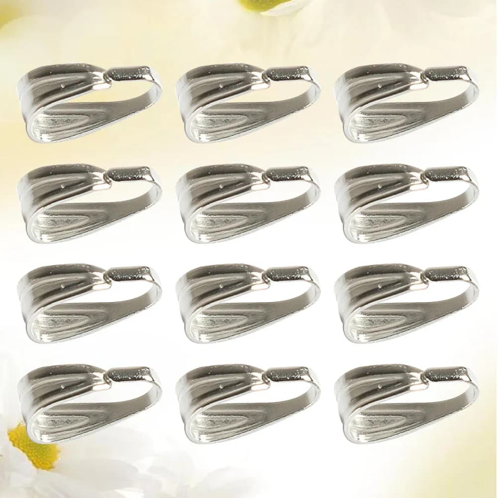 200 Pezzi Connettori per Gioielli in Lega Vintage, Chiusure Chic in Metallo Fai-da-Te per Collane e Bracciali, Accessori per Creazione di Gioielli