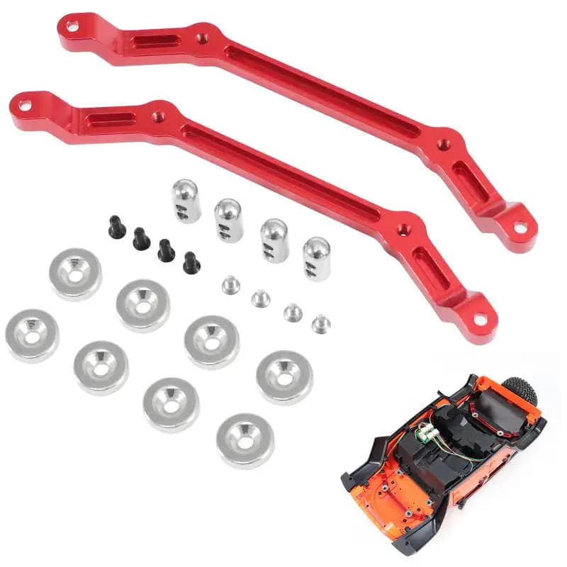 Accessori di Aggiornamento per Auto RC MN128 MN86 G500, Set di Supporti in Metallo per Carrozzeria RC, Magneti per Aumento Altezza