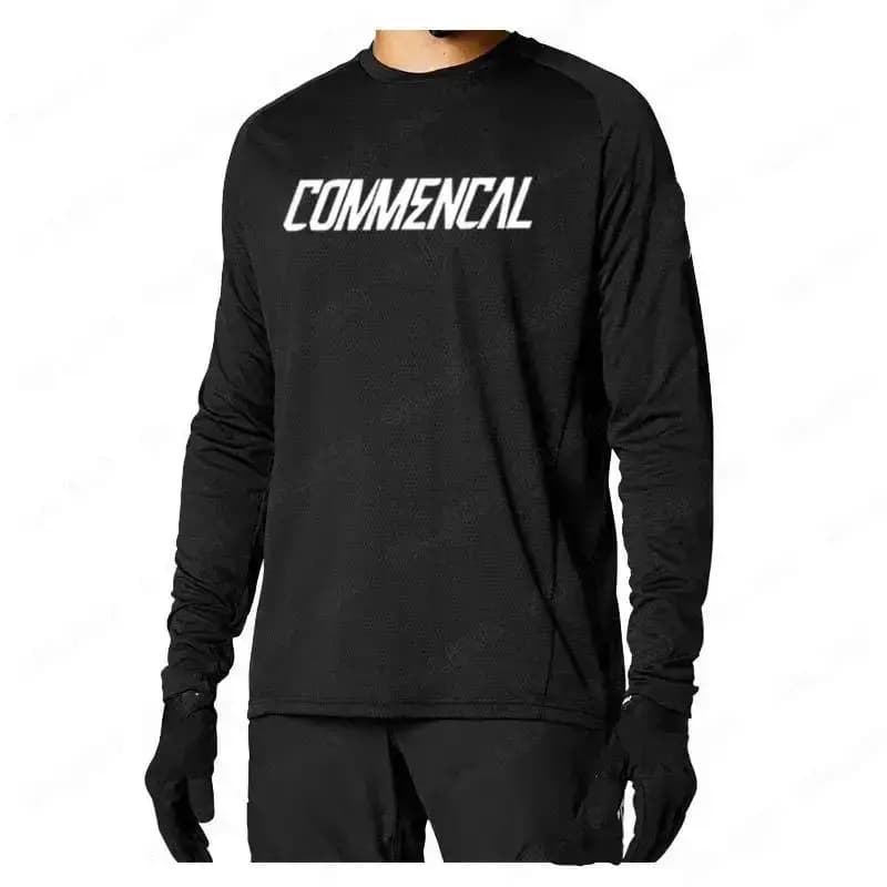 TEENAGERS T-SHIRT a maniche lunghe MOUNTAIN BIKING MOTOCROSS RIDING JERSEY MOUNTAIN BIKING CAMISMO CAMICIA DA PESCA all'aperto SHORTATA