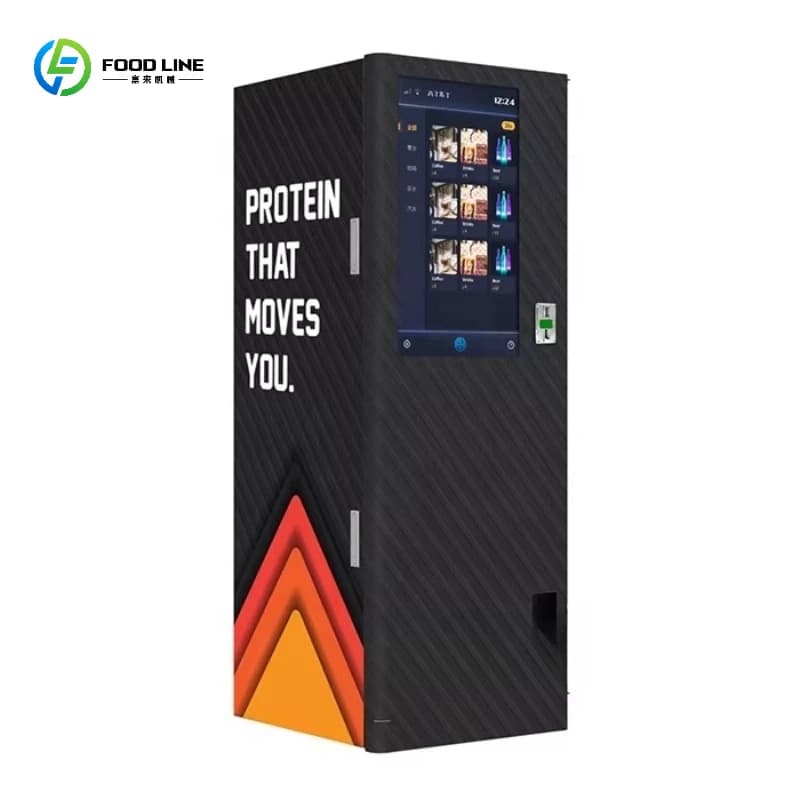 High Quality Commercial Fitness Equipment Smart Selling Protein Dust Machine Touch Screen For Automatic Protein Shake Distributors