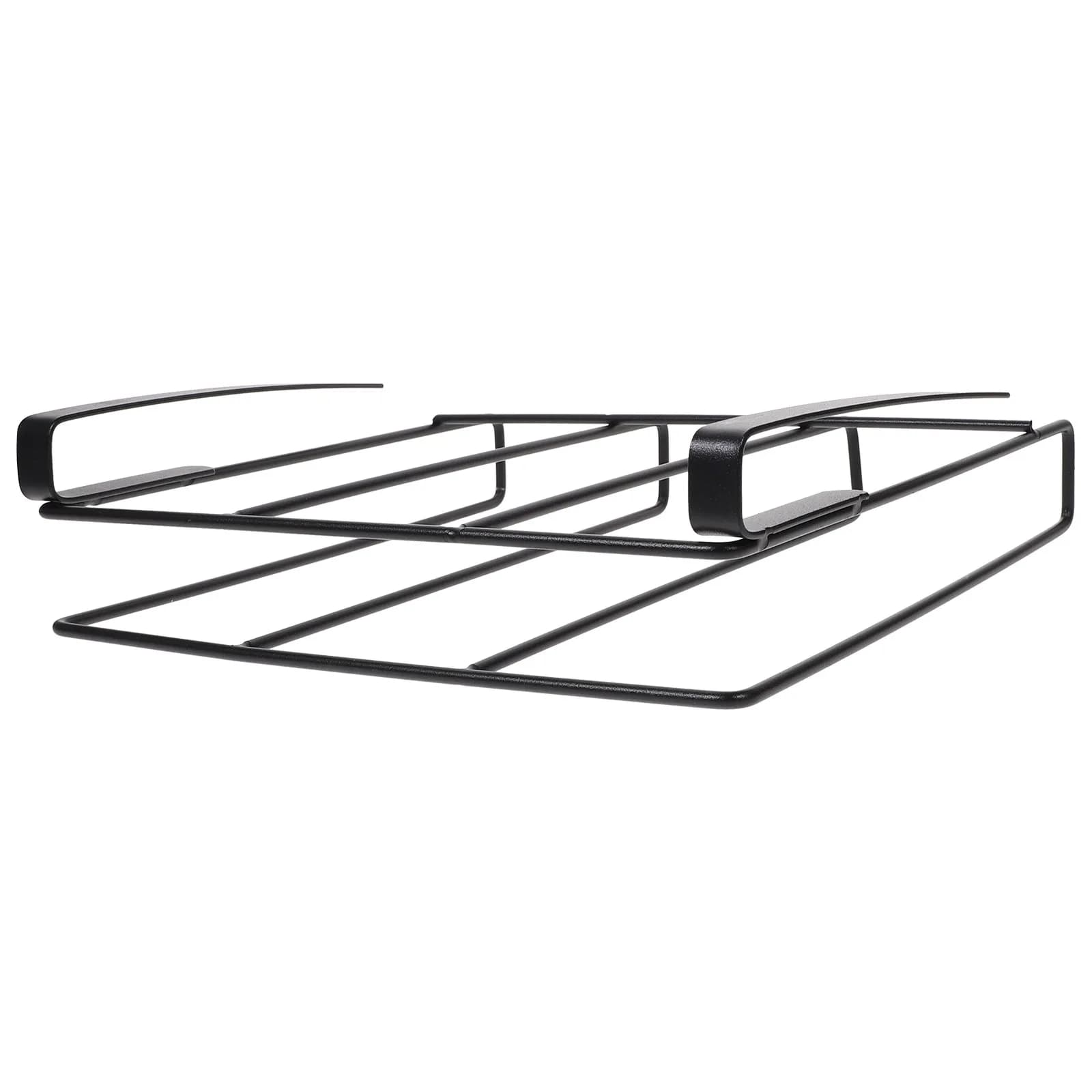 Flat Mount Hanging Cutting Board Rack Space Saving Metal Kitchen Organizer for Chopping Boards Mugs Pot Lids Cabinet Shelf