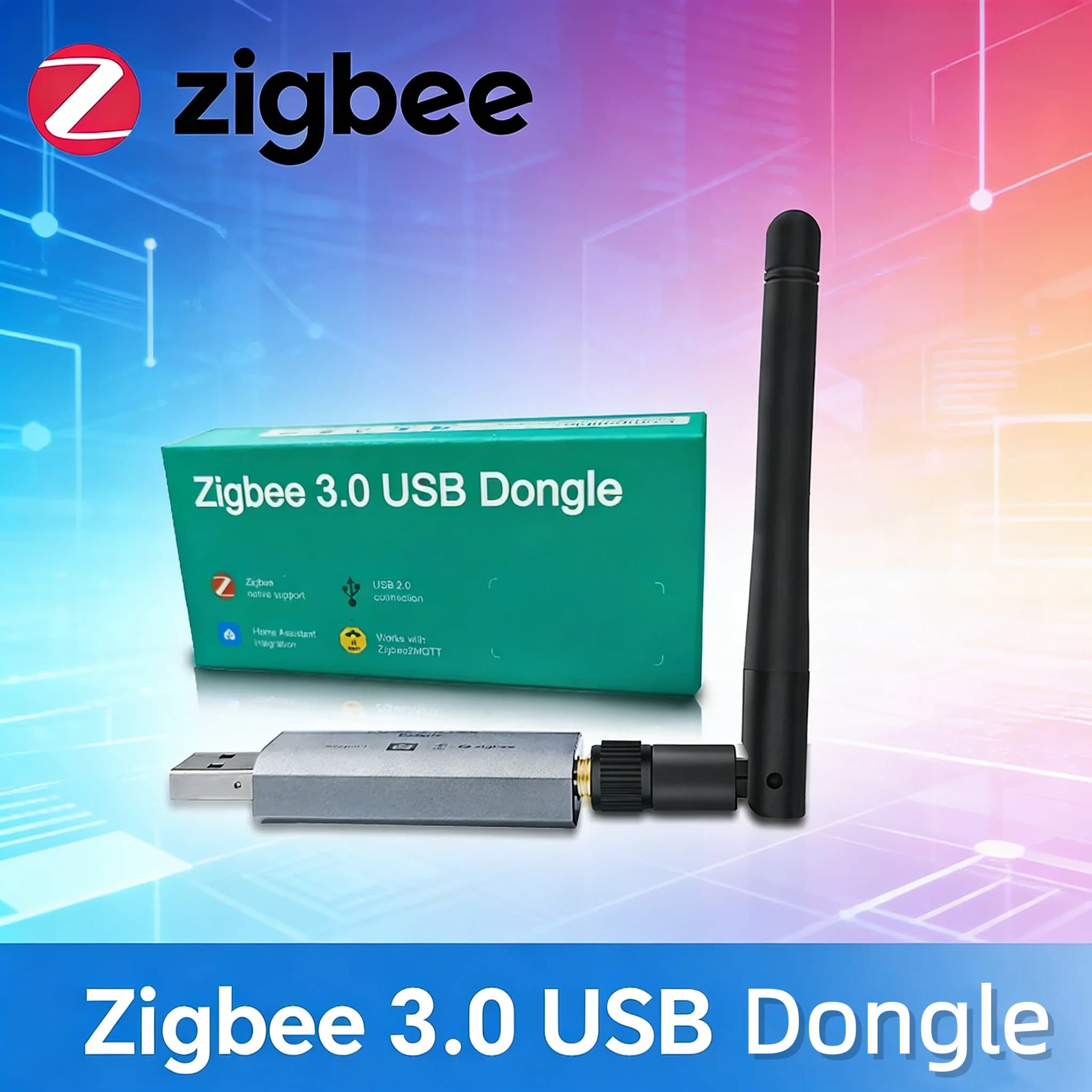 Nuovo Dongle USB Zigbee 3.0 2026 - Gateway ZigBee Universale USB per Home Assistant e Zigbee2MQTT