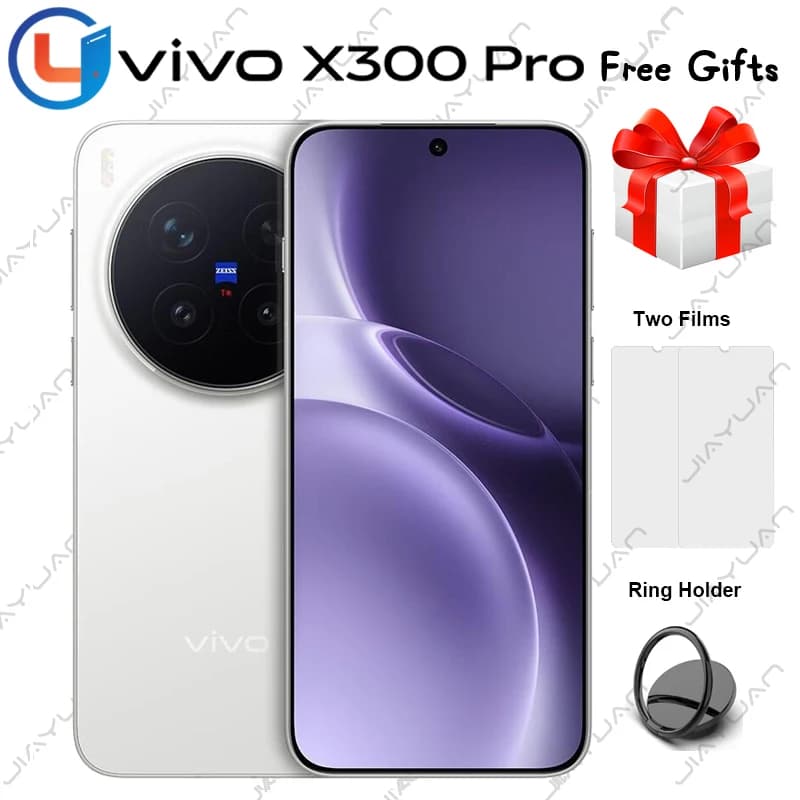 2025 Nuovo VIVO X300 Pro 5G Telefono cellulare 6.78 "120Hz Display Dimensity 9500 Android 16 Fotocamera 200MP Batteria 6510mAh Smartphone