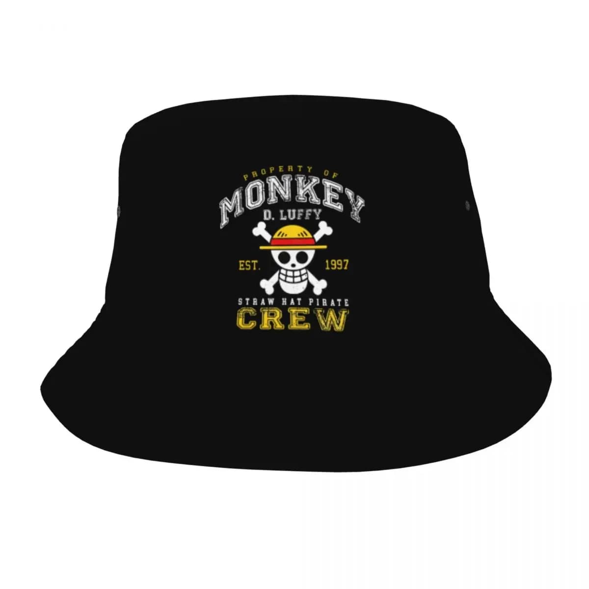 O-one-piece-e Onepieces Luffys Bucket Hats for Unisex Beach Sun Hats for Vacation Caps
