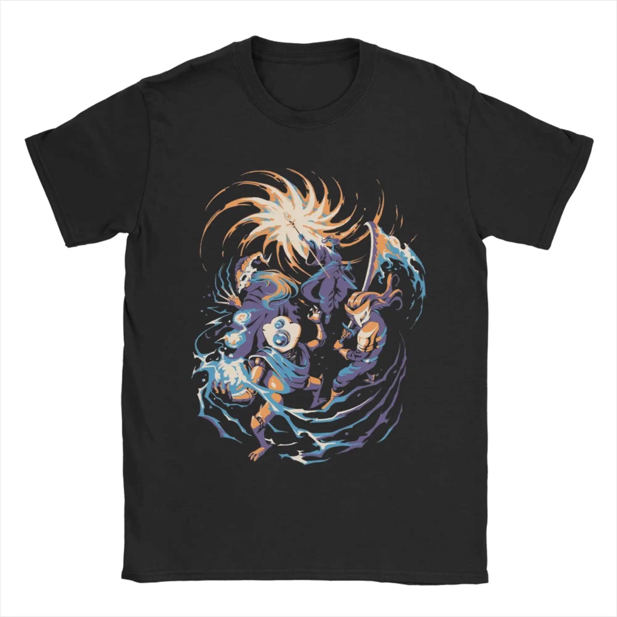 Game S-Slay the Spire Men's T Shirts Novelty Tees Short Sleeve Crew Neck T-Shirt Cotton Gift Idea Clothes