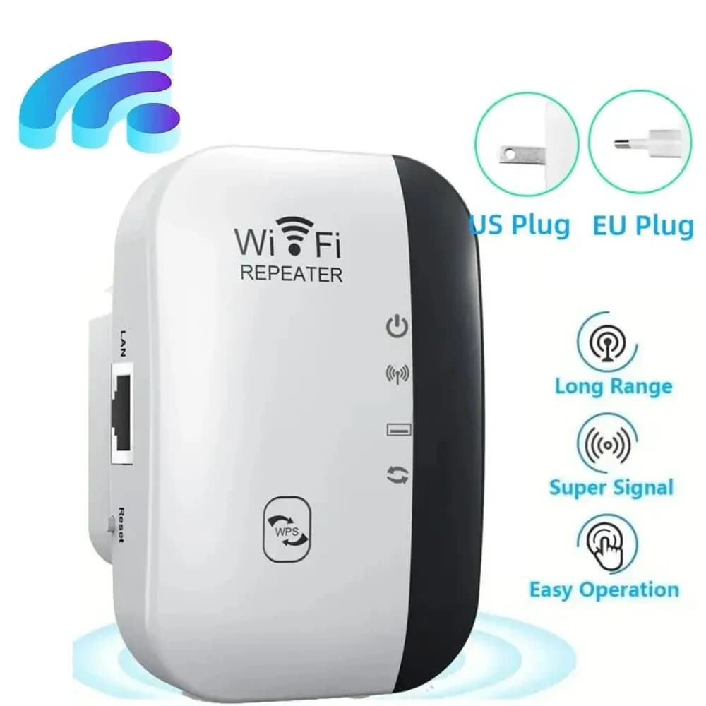 Signal Amplification Extension Wireless Wifi Extender Signal Booster Small Steamed Bun Network Repeater Ap Broadband Home Router