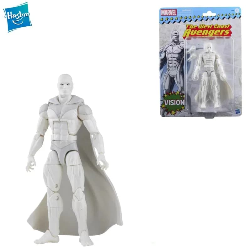 Nuova Action Figure Originale Hasbro Marvel Legend Series VISION, Modellino da Collezione, Regalo per Bambini