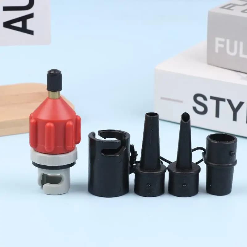 Kit Combo SJ1pc con Valvola dell'Aria per Kayak e Paddle Boat, Connettore per Pneumatici, Adattatore Valvola PVC per Tavola SUP, Adattatore per Pompa Gonfiabile