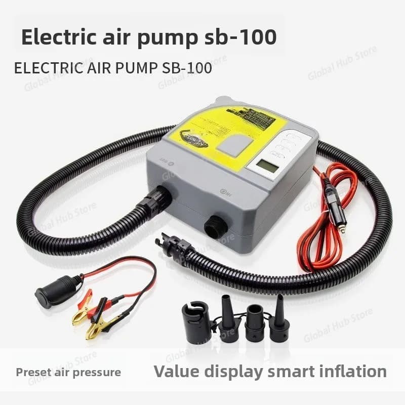 Pompa gonfiabile elettrica per SB100 Paddle Board Tavola da surf Kayak Auto Pompa ad aria gonfiabile Booster