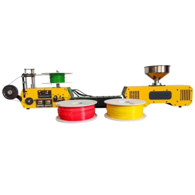 Mini 3D Printer Filament Extrusion Machine For Desktop Lab Small 3D Printing Filament Extruder for ABS PLA