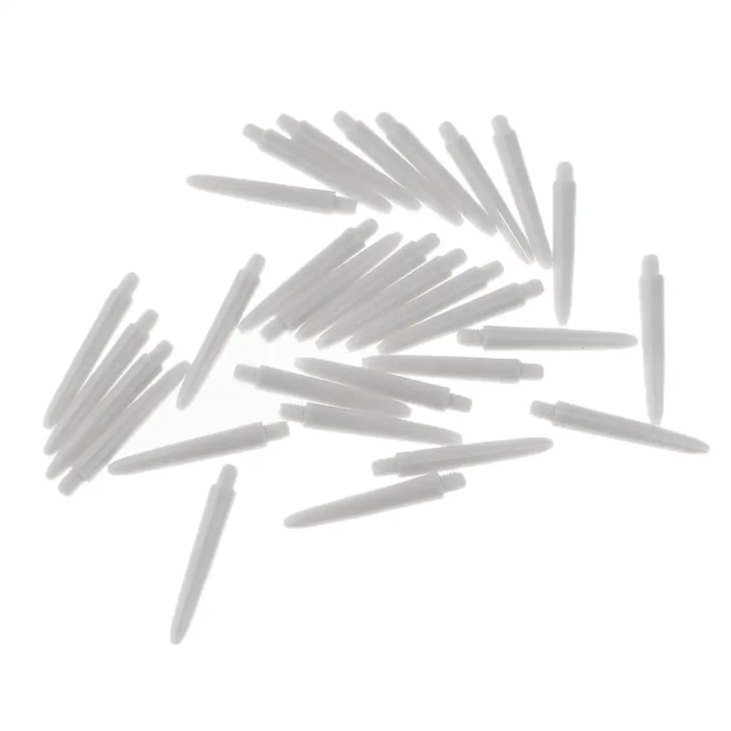 Aste per freccette con filettatura 2BA, ricambi in plastica per freccette soft tip e aste per freccette steel tip