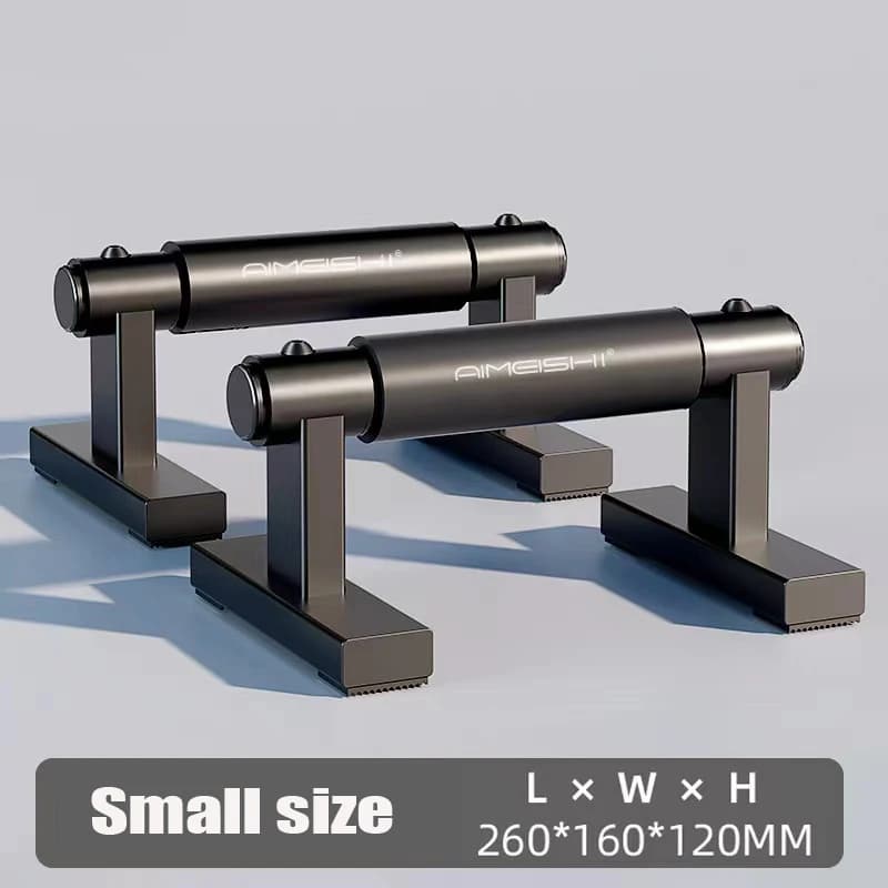 Steel Parallel Bars for Home Gym, Fitness Equipment, Durevoli and Ecological Parallettes Set