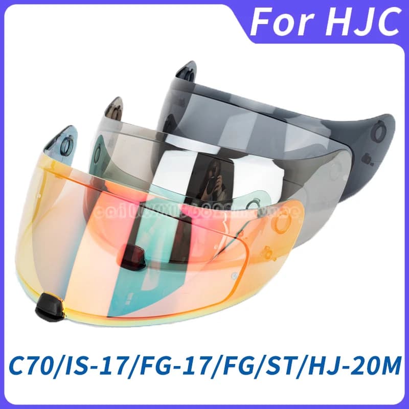 HJ20M Casco scudo per HJC C70 FG-17 FG-ST IS-17 Casco Moto visiera protezione Uv Casco Moto Visera Sunshield
