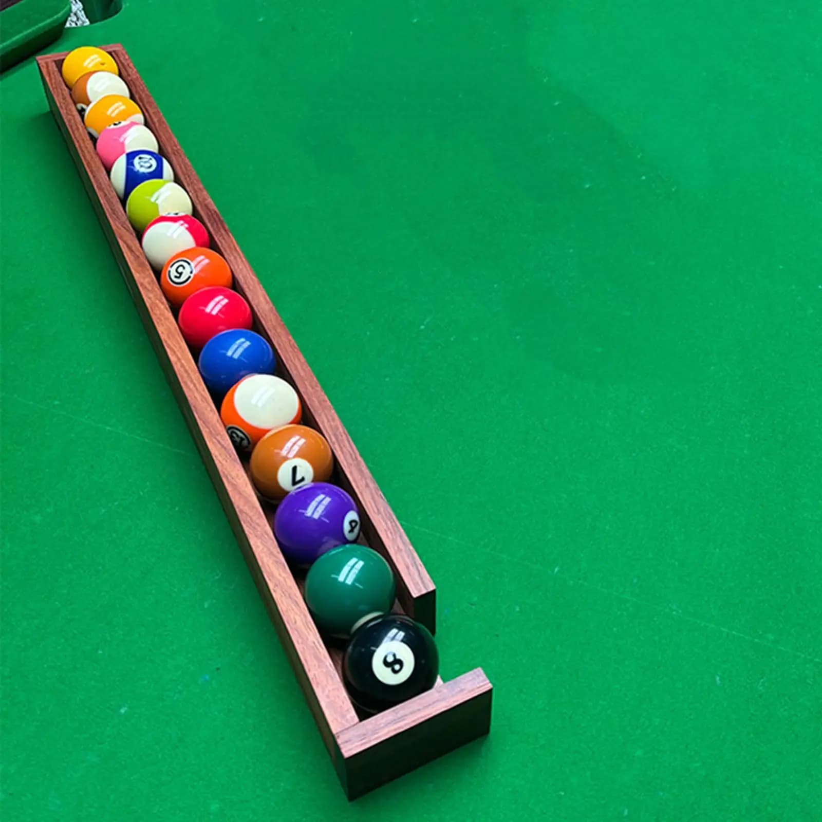 Pool Stroke Trainer Portable Wooden Cue Stick Targeting Tool Billiards Training Accessory for Home Table Game Practice