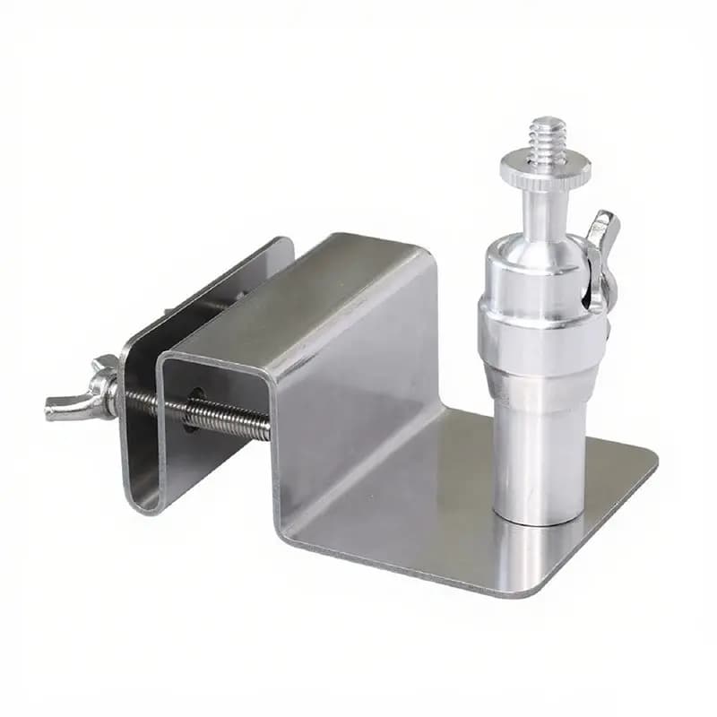 Supporto da tetto regolabile ABZV, Ganci da tetto, Supporto da tetto per fotocamera con vite da 1/4, Supporto da tetto per fotocamera, pannello solare, telecamere di sicurezza