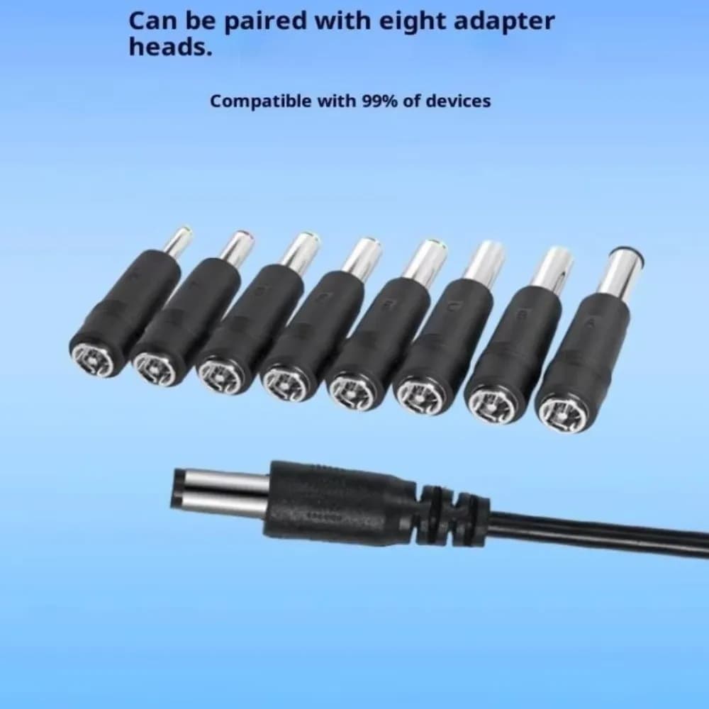 5V to 12V DC USB-C converter cable durable, 3A, with PD fast charging adapter and adjustable voltage converter