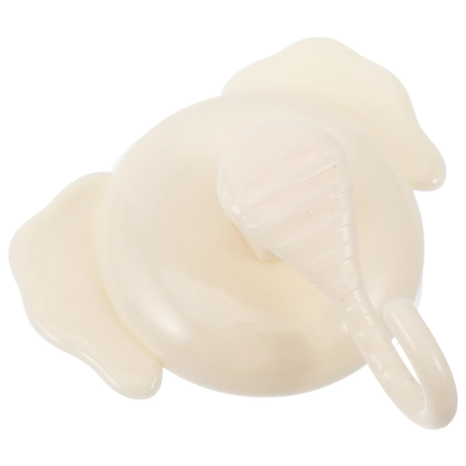 Ganci a ventosa in plastica a forma di elefante, resistenti, simpatici, per appendere asciugamani, organizer per bagno, cucina, parete in vetro, ventosa verde