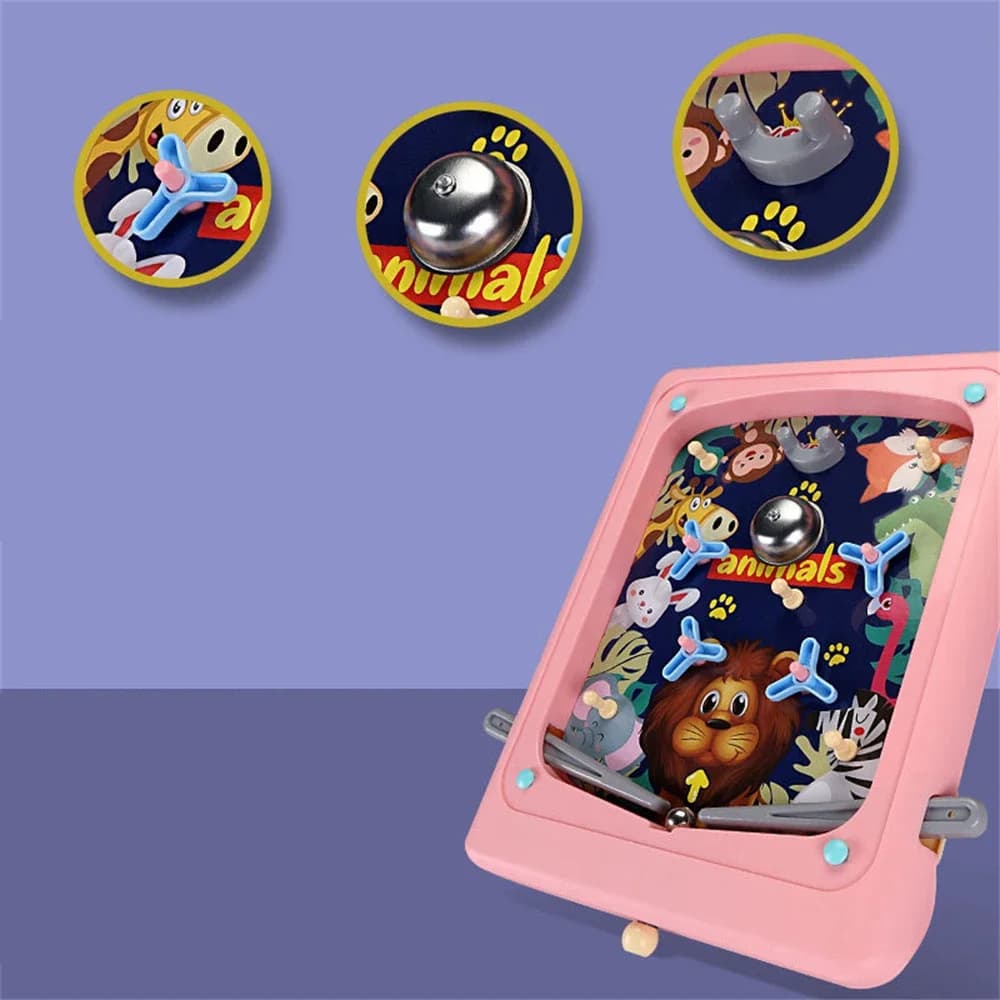 Gioco da Tavolo Pinball per Bambini, Giocattolo Interattivo Genitore-Figlio, Gioco da Tavolo per Feste, Giocattolo di Tiro per Bambini