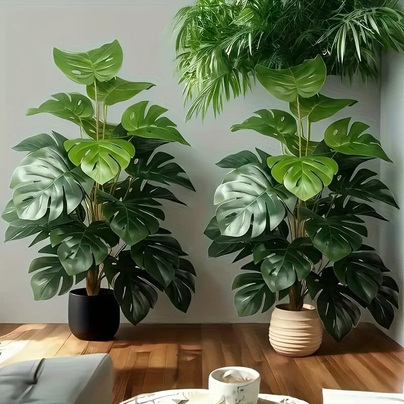 Burmanica Real Touch advanced material simulates artificial green plants, used for wedding venue bridal shower decoration H1620