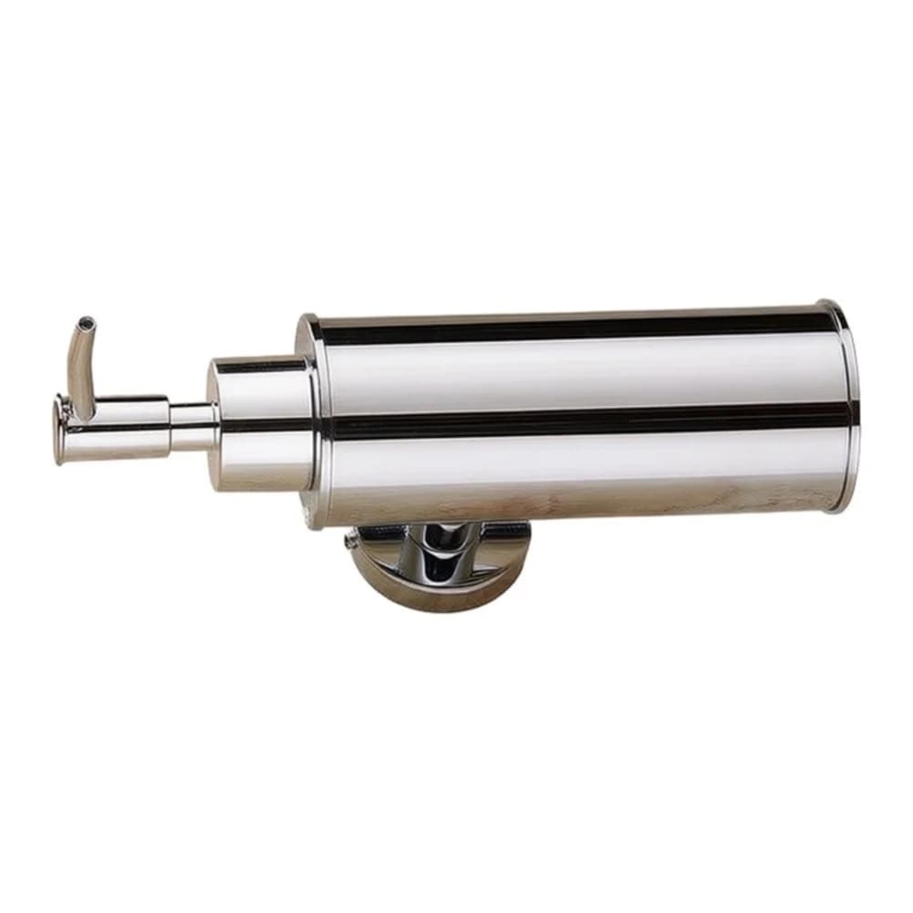 Stainless Steel Wall Mount Soap Dispenser with Secure Hardware Kit for Easy DIY Installation No Drilling Needed